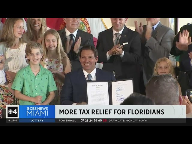 Gov. DeSantis signs package that includes sales tax holidays