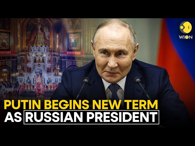 ⁣PUTIN LIVE: Putin's swearing-in ceremony LIVE | Putin takes oath for the 5th term as President