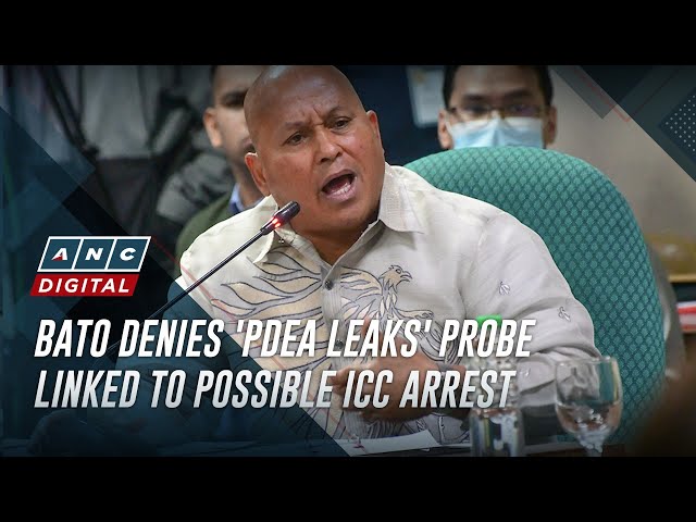 ⁣Bato denies 'PDEA leaks' probe linked to possible ICC arrest | ANC