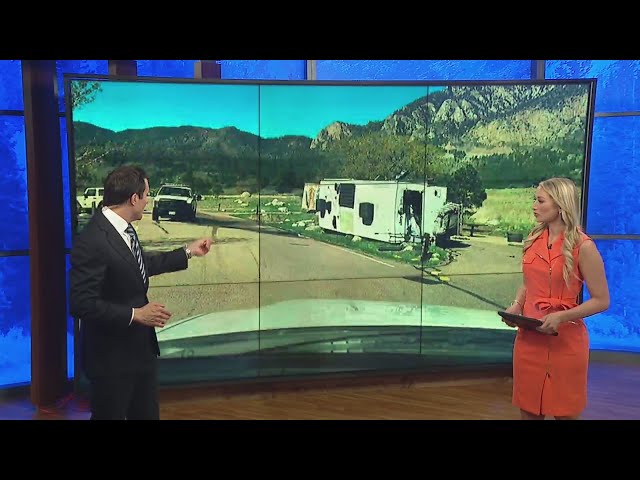 ⁣Wind topples RVs at Colorado state park