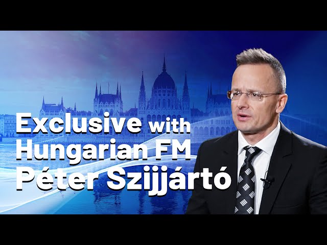 ⁣Exclusive With Hungarian FM Péter Szijjártó
