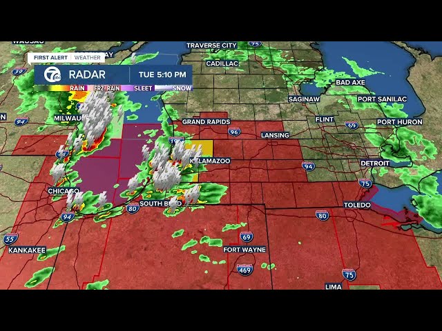 Tracking storms as a Tornado Watch is issued