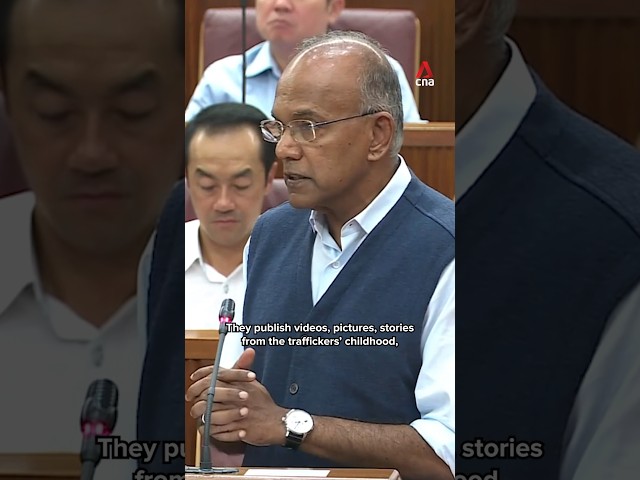 ⁣Shanmugam on misinformation about drug traffickers and death penalty in Singapore