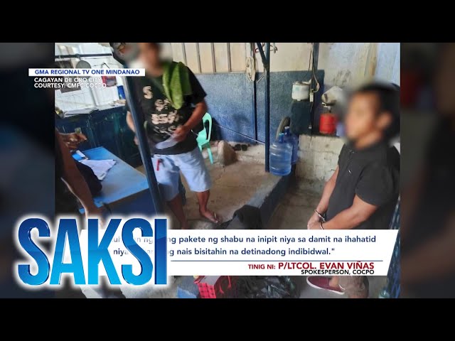 ⁣Lalaking bibisita sa tiyuhing nakakulong, nahulihan ng paket...| Saksi(Originally aired May 7, 2024)