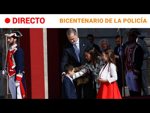 ⁣POLICÍA NACIONAL  EN DIRECTO: Los REYES presiden el BICENTENARIO de la INSTITUCIÓN | RTVE Noticias