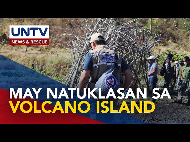 ⁣PHIVOLCS at LGU, may nadiskubre sa Taal Volcano Island na idineklarang “no man’s land”