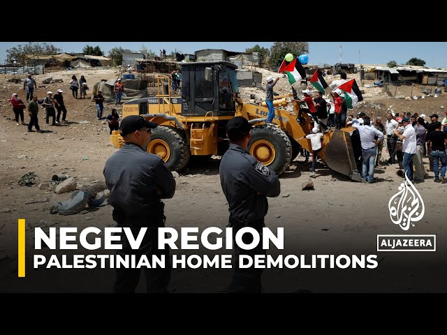⁣Negev region demolition: Israeli police enforce razing of 50 homes