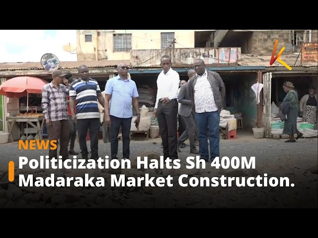 ⁣Stalled Progress: Politicization Halts Sh 400 Million Madaraka Market Construction in Thika
