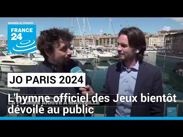 ⁣À Marseille, le directeur musical des Jeux s'apprête à dévoiler l'hymne officiel de Paris 