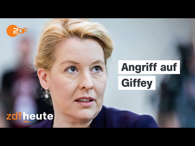 ⁣Was über den Giffey-Angriff bekannt ist | heute in Deutschland