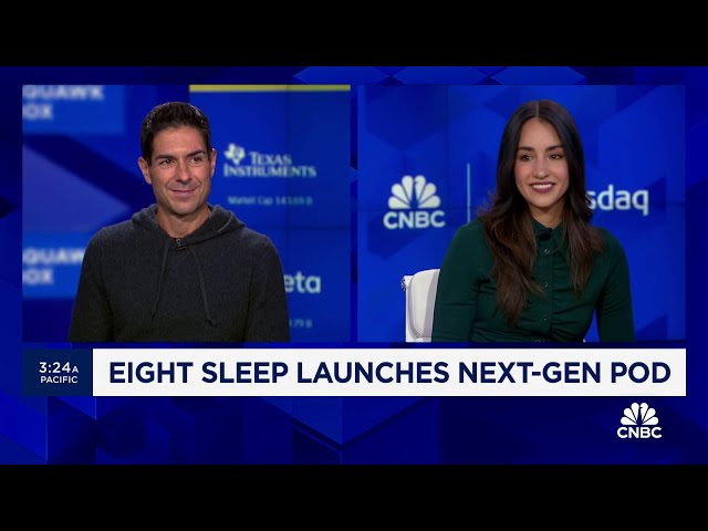 ⁣Future of 'sleep fitness': Eight Sleep launches next-gen pod
