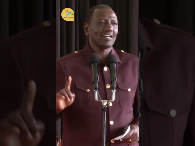 ⁣“Kama inawezekana, kila mkenya apande miti hamsini Ijumaa,” President Ruto