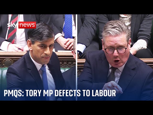 ⁣PMQ: Sir Keir Starmer welcomes Tory defector Natalie Elphicke to Labour