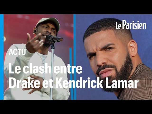⁣Drake vs Kendrick Lamar : l'énorme clash qui secoue le rap américain