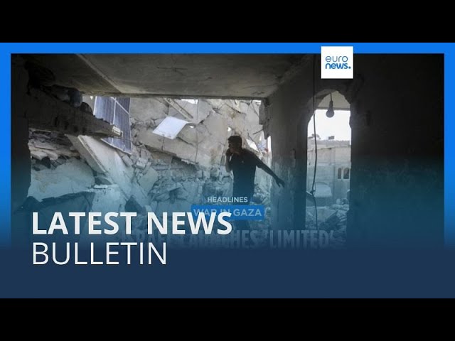 ⁣Latest news bulletin | May 8th – Midday
