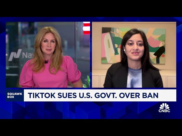 ⁣TikTok sues U.S. government over ban: Here's what's to know