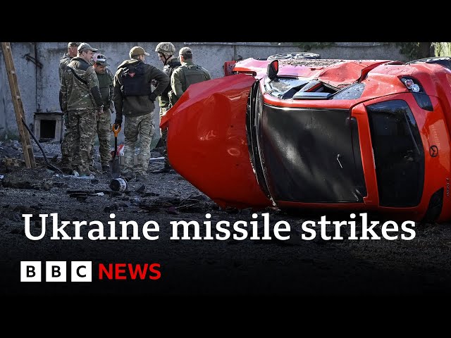 ⁣Ukraine hit by 'massive' attack on energy grid | BBC News