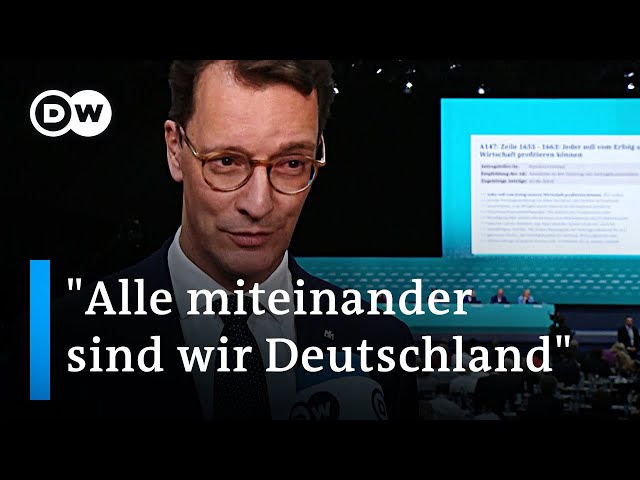 Hendrick Wüst über Kanzler-Ambitionen und das neue CDU-Programm | DW Nachrichten