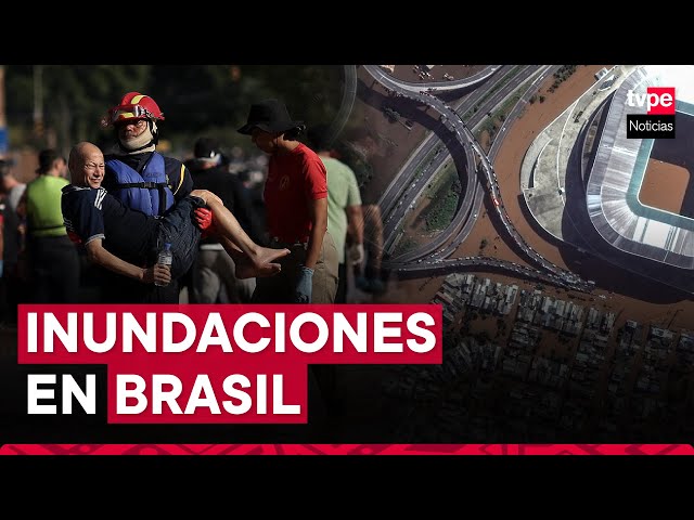 ⁣Brasil: ayuda y donaciones se distribuyen en el sur por inundaciones