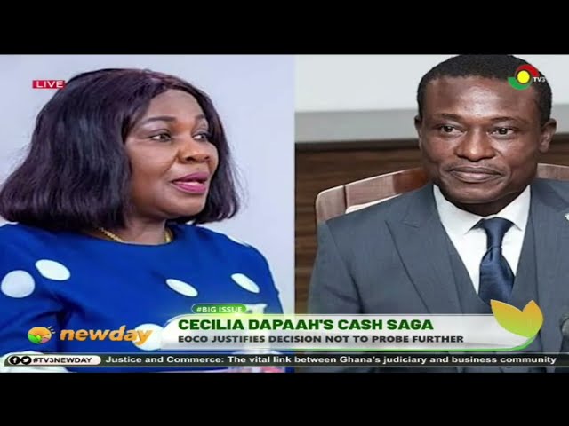 #TV3NewDay: Cecilia Dapaah's Cash Saga - EOCO justifies decision not to probe further