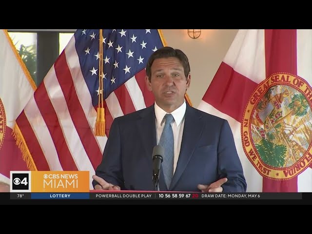 Gov. Ron DeSantis signs hurricane relief package that includes sales tax holidays