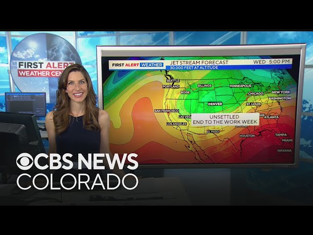 ⁣Denver weather: Less windy Wednesday
