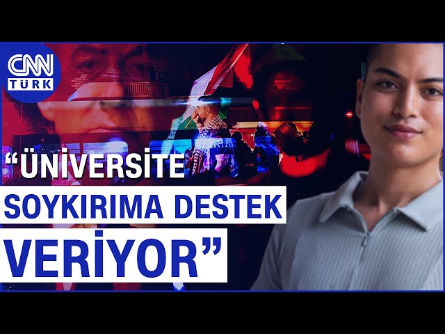⁣ABD'li Protestocu Öğrenci CNN TÜRK'e Tüm Gerçekleri Anlattı: "Polis Hocamızın Kemikle