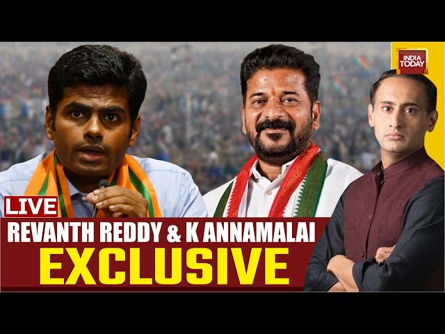 Newstrack WIth Rahul Kanwal: Revanth Reddy Exclusive | K Annamalai Exclusive | India Today News
