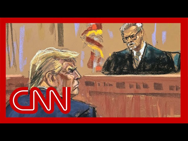⁣Judge says he won’t tolerate Trump’s cursing and headshaking
