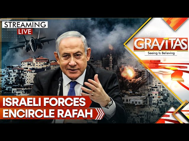 ⁣Israel-Hamas War: Israeli troops, tanks roll into Rafah as Palestinians flee | Gravitas LIVE