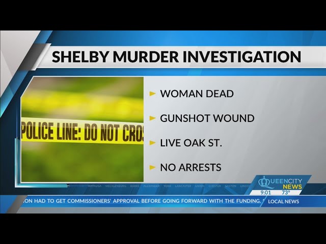 ⁣Woman dies from gunshot wound in Shelby: Police