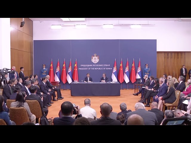 ⁣Xi Jinping: China is ready to join hands with Serbia to embark on a new journey