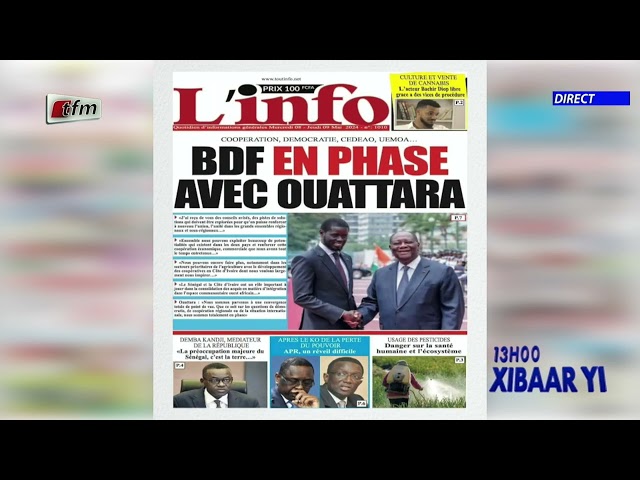 ⁣Revue de Presse du 08  Mai 2024 présenté par Mamadou Mouhamed Ndiaye