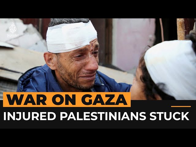 ⁣Border closure means injured Palestinians can’t leave Gaza | Al Jazeera Newsfeed