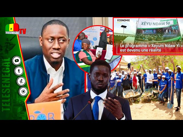 ⁣Xéyu Ndaw yi Ministre de la jeunesse Pape Malick Ndour budget biniou ko diokhone déniouko wara...
