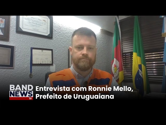 ⁣Prefeito de Uruguaiana comenta situação no município | BandNews TV