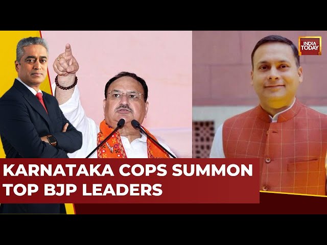 ⁣BJP Chief JP Nadda And IT Cell Head Amit Malviya Summoned By Karnataka Police Over Social Media Post