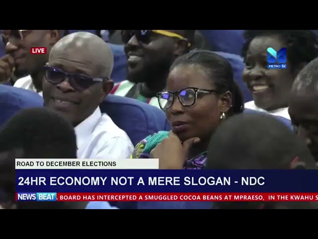 24hr economy is not a mere slogan --- NDC