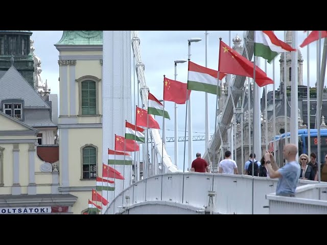 ⁣Hungarian people set to welcome Xi Jinping
