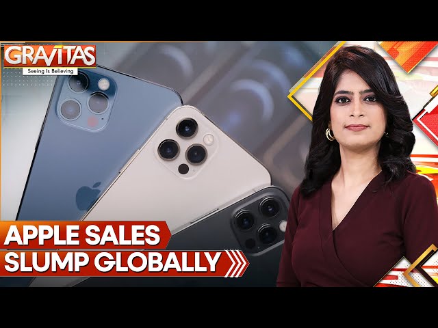 ⁣Gravitas | Apple sales fall as iPhone demand declines by over 10% in 2024 | WION News