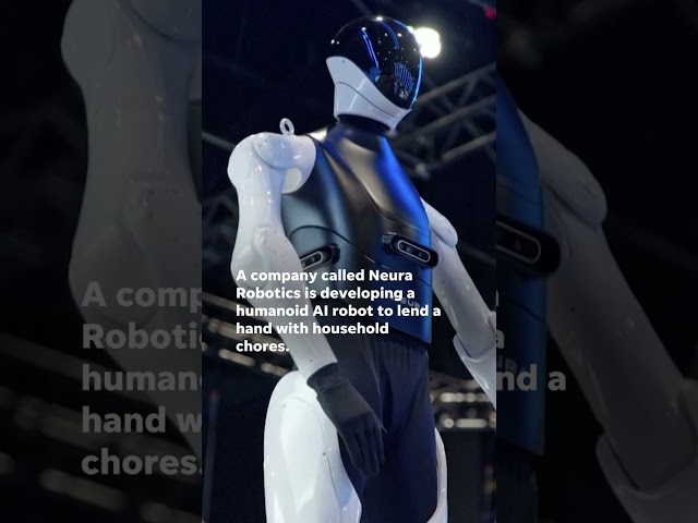 Humanoid AI robot "4NE-1" in development to help humans with chores #Shorts