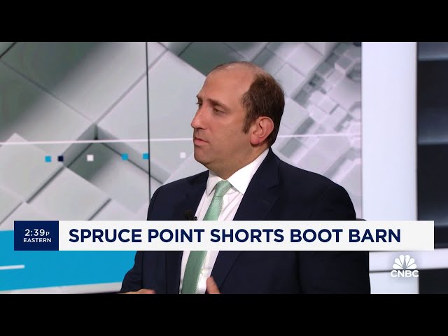 ⁣Here's why short-seller Spruce Point Capital is betting against Boot Barn