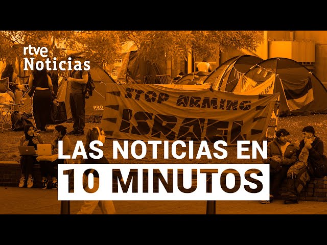 ⁣Las noticias del MIÉRCOLES 8 de MAYO en 10 minutos | RTVE Noticias