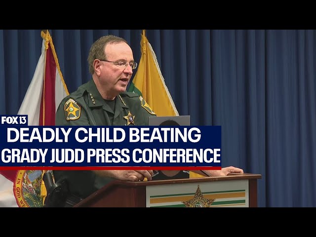 ⁣Florida woman accused of beating child to death: Grady Judd
