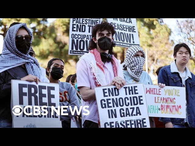 ⁣Jewish parents respond to campus protests
