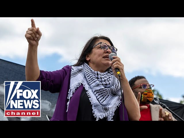 ⁣'Squad' Dem accuses US of 'participating in genocide' by aiding Israel
