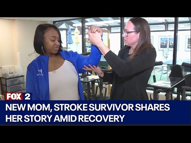 ⁣Stroke survivor shares her experience to help others