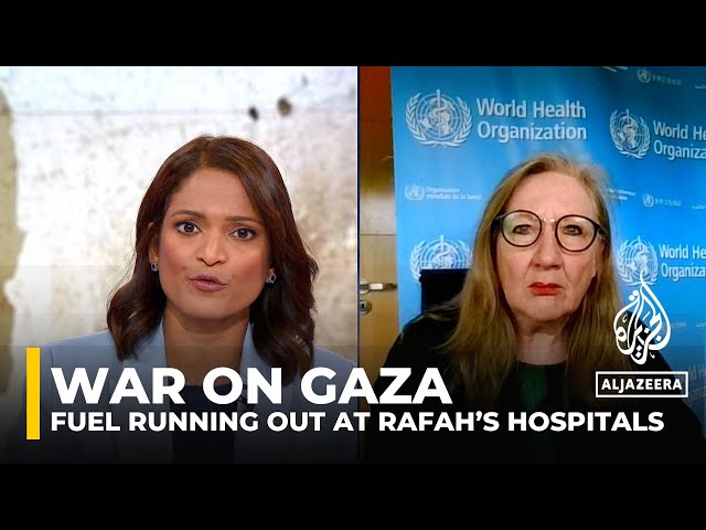 ⁣War on Gaza: ‘Please, please have a ceasefire now,’ WHO says
