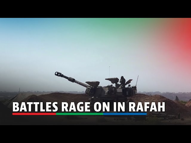 ⁣Israeli tanks fire towards Rafah as battles rage on | ABS-CBN News