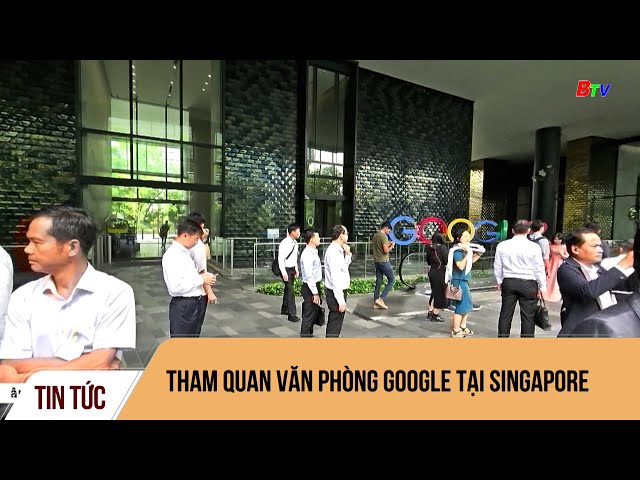 ⁣Tham quan văn phòng Google tại Singapore